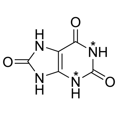NLM-1697-MPT-PK - Uric acid (1,3-¹⁵N₂, 98%) microbiological/pyrogen tested