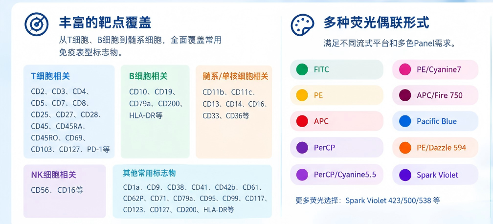 经典流式抗体